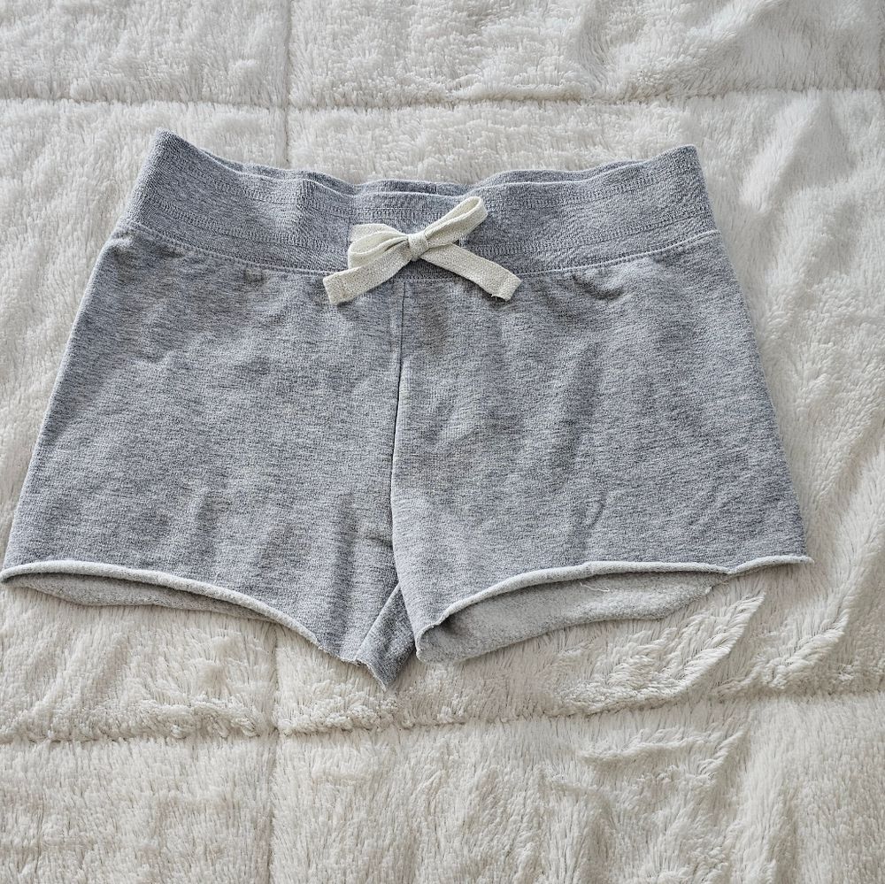 Girls Gray Knit Shorts with Bow L/G 10-12 BundleMe!!!